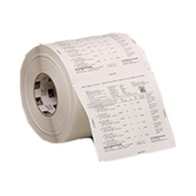 Carta per ricevute termica diretta Zebra Z-Perform 1000D 80 Receipt non rivestito Bianco 75.4mmx21m nucleo 19mm