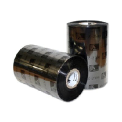 Nastri in cera Zebra 2300 Standard Performance Wax Nero 131mmx450m nucleo 25mm