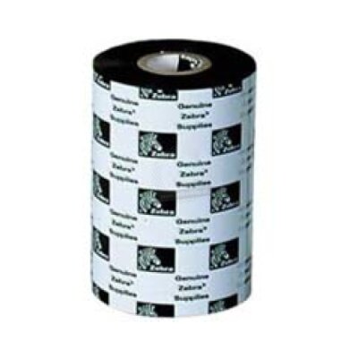 Wax/Resin Ribbons Zebra 3400 High-Performance Wax/Resin Black 102mmx450m core 25mm
