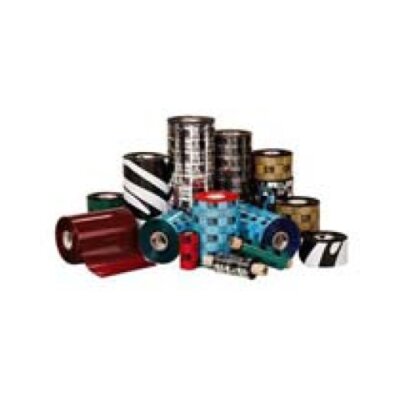 Nastri in cera/resina Zebra 3400 High-Performance Wax/Resin Nero 156mmx450m nucleo 25mm