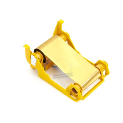Monochrome Ribbon Zebra TrueColours iSeries Eco-cartridge Gold 1000 prints