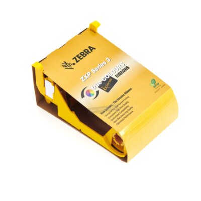 nastro a cinque pannelli Zebra TrueColours iSeries Eco-cartridge colorato YMCKO 200 stampe