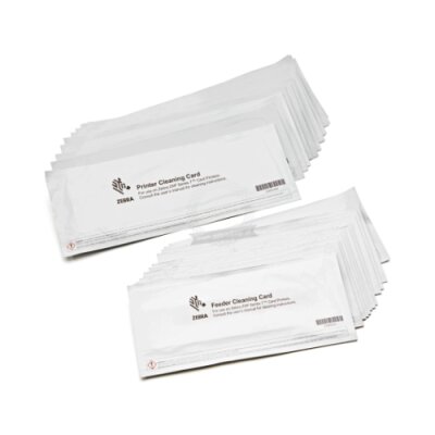 Set 12 cleaning cards Zebra