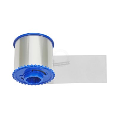 Clear laminate Zebra True Secure™ top covering the entire card 0,025mm 750 prints