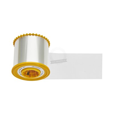 Clear laminate Zebra True Secure™ bottom covering the entire card 0,025mm 750 prints