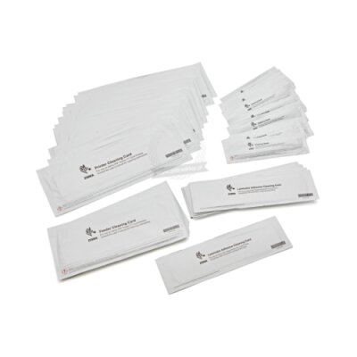 Set 15 cleaning cards and 12 cleaning wipes Zebra