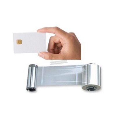 Laminato trasparente Zebra True Secure™ superiore con ritaglio per carte chip 0,025mm 625 stampe