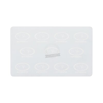 ZEBRA PVC Premier Plus Security composite plastic cards with security feature (hologram with authenticity), white 0.762mm - 500 cards