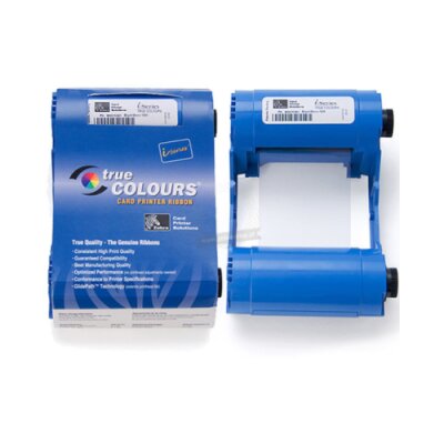 ribbon five-panel Zebra TrueColours iSeries colorful YMCKO with a cleaning tape 200 prints - Environmentally friendly design