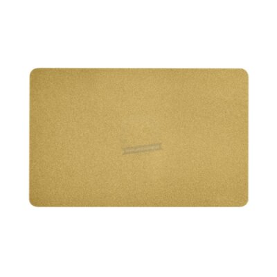 Plastic cards Zebra PVC Premier Colour złote 0,762mm - 500 cards