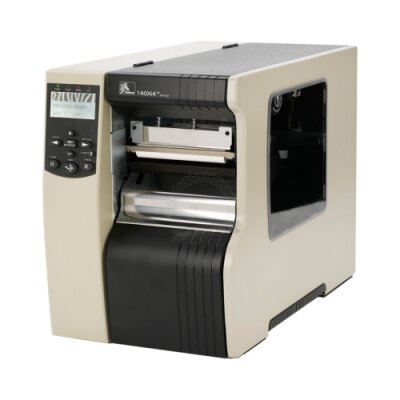 Stampante a trasferimento termico 140XI4 Zebra; 203DPI, Serial, Parallel, USB, INT10/100, Riavvolgitore, Spellicolatore