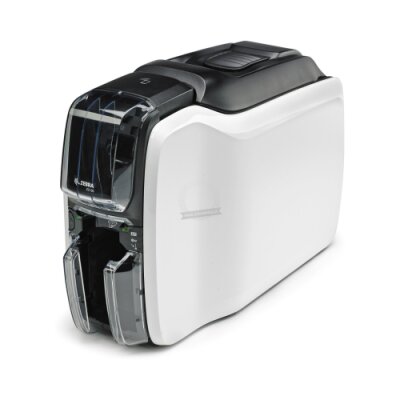 Plastic card printer ZC100 Zebra; Single-sided printing, UK/EU Cords, USB, Windows Driver