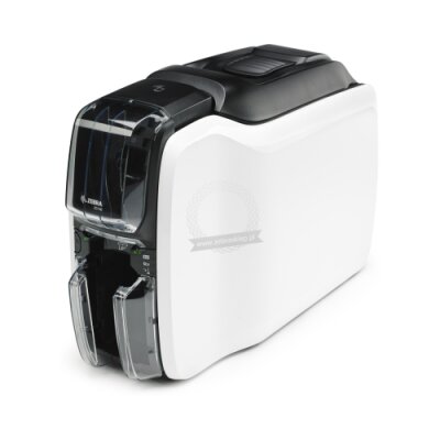 Plastic card printer ZC100 Zebra; Single-sided printing, UK/EU, USB, ISO HICO/LOCO MAG S/W SEL, WIN DR IN