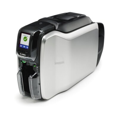 Stampante per carte plastiche ZC300 Zebra; Stampa fronte, UK/EU, USB & ETHERNET, WIN DRIVER IN