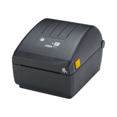 Thermal transfer printer ZD220 Zebra; Standard EZPL, 203 dpi, EU/UK Power Cord, USB, Peeler