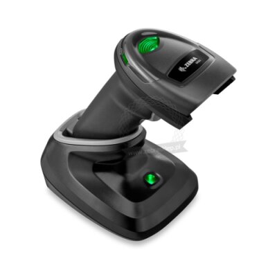 Cordless barcode scanner Zebra DS2278 /2D / black, SR, USB cable, Presentation Cradle