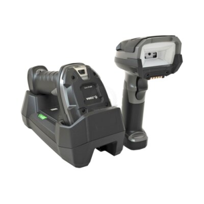 Cordless scanner Zebra DS3678, BT, Industrial Green, Black, 660 cm, ER, USB, Presentation Cradle