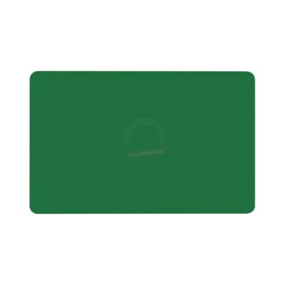 Plastic cards Zebra PVC Premier Colour green 0,762mm - 500 cards