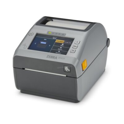 Direct thermal printer ZD621; Color Touch LCD, 203 dpi, USB, USB Host, Ethernet, Serial, 802.11ac, BT4, ROW, Cutter EU Cords