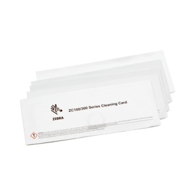 Set 5 cleaning cards Zebra