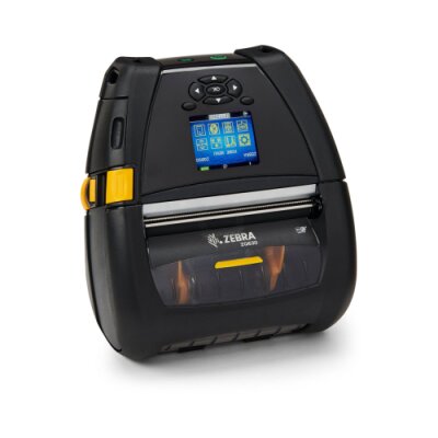 Direct thermal printer ZQ630 Zebra; English fonts, BT 4.x, Linered platen, 0.75" core, Group E, Shoulder strap, Belt clip, Media Width Sen