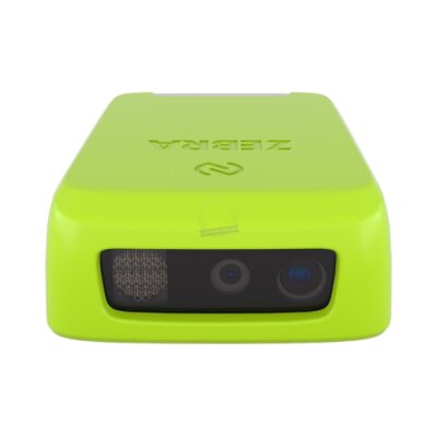 De muñeca escáner Zebra RS2100; SE4770 2D Imager, Integrated Battery, Worldwide. Hand Mount With Embedded Trigger Must Be Ordered Separately: SG-RS2X-HMTRA-01 (Right Hand) or SG-RS2X-HMTLA-01 (Left Hand).