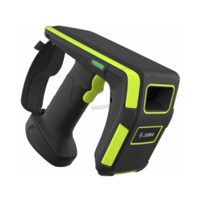 Module RFID UHF RFD9090 to Handheld Mobile Computeri Zebra; Premium Plus, Long Range Linear Polarized Yagi Antenna, UHF RFID, Bluetooth, WiFi, Gun, SE4850 Extended Range Imager, 7000mAh Battery, Midnight Black/Industrial Green, EMEA 800MHz