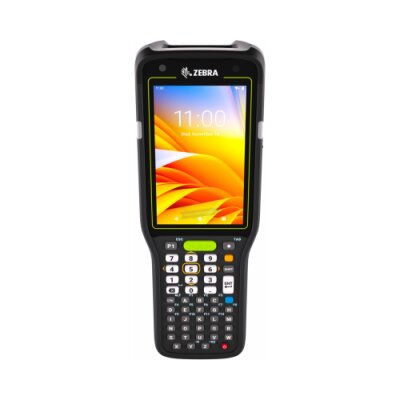 Mobile terminal MC34 Zebra; LAN, WIFI 6E, GUN, BT, NFC, 4.0" DISPLAY, VIBRATOR, GMS, SE4770 IMAGER, 6GB RAM/64GB UFS, 29 KEY, 7000 MAH STD BATTERY, ROW
