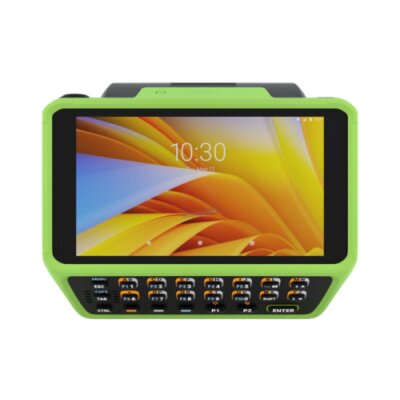 Mobile Computer Wrist WT6400 Zebra; Touch Display and Keyboard, Extended Battery (5000mAh), 6GB RAM/64GB Flash, 13MP Side Camera, Rugged Connectors, Rest of World. Operating temp -30C/-22F to 50C/122F. Mounts must be ordered separately.