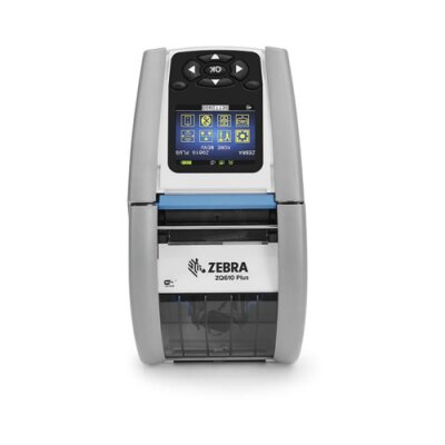 Direct thermal printer ZQ610 Plus Zebra; 2"/48mm Healthcare, English/Latin fonts, Dual 802.11AC / BT4.x, Linered platen, 0.75" core, Group E, Belt clip