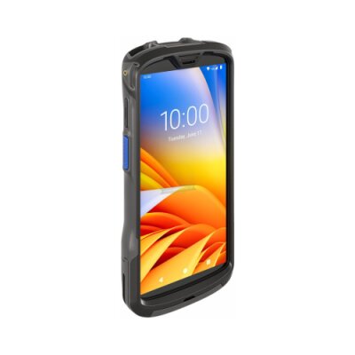 Handheld Mobile Computer FR55 Zebra; 1 nanoSIM & 1 nanoSAM Card slot, eSIM, 8GB RAM/128GB ROM, Duress Button, 16MP RFC, 8MP FFC, Hot Swap, 4680 MAH Standard Battery, Wireless Charging Compatible, GMS, Secure Element, EMEA Only