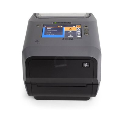 Thermal transfer printer Zebra (74/300M) ZD621R; Color Touch LCD; 300 dpi, USB, USB Host, Ethernet, Serial, BTLE5, ROW, RFID - UHF, EU and UK Cords, Swiss Font, EZPL