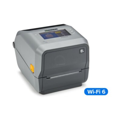 Thermal Transfer Printer Zebra (74/300M) ZD621; Color Touch LCD; 300 dpi, USB, USB Host, Ethernet, Serial, 802.11ax, BT5.3, ROW, EU and UK Cords, Swiss Font, EZPL