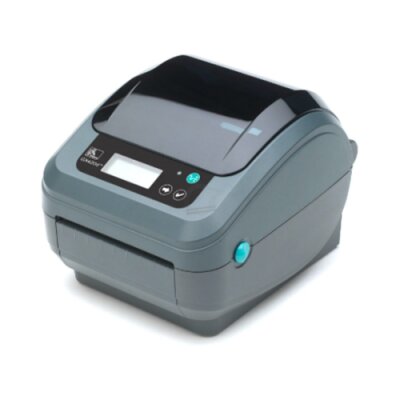 Direct thermal printer GX420D Zebra; 203DPI, EPL2, ZPL II, USB, Serial, ETHERNET, Cutter
