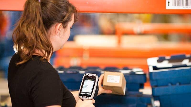 Track parts through automated processes